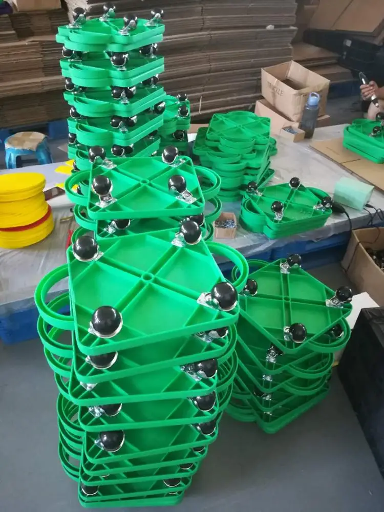 Physical Education Plastic Scooter Board For Kids With Safety Handles