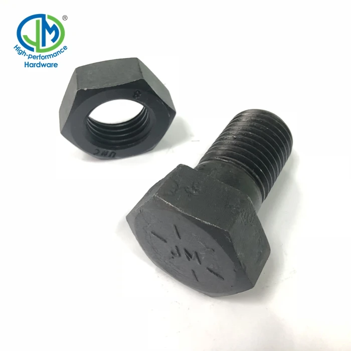 SAE J429 GR.8 Hex Cap Screw and Hex Bolts Nuts From China