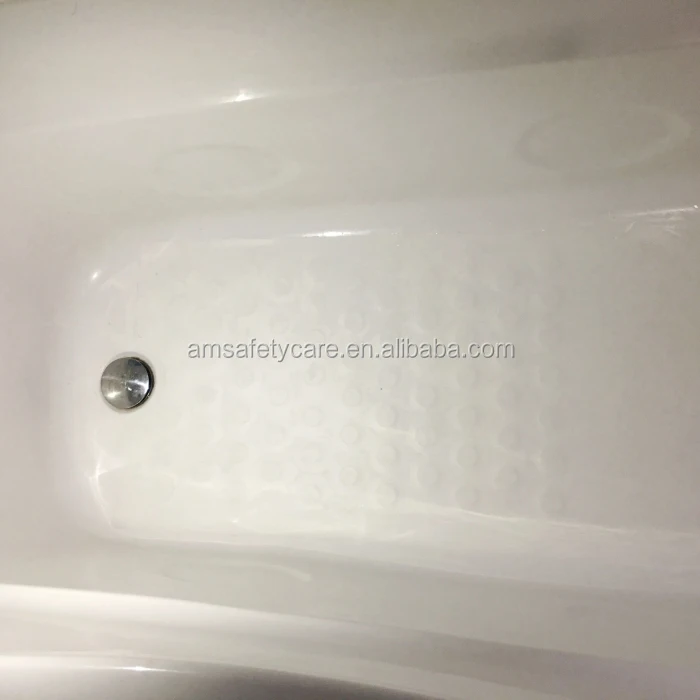 Adhesive Bath Mat Non-slip Transparent