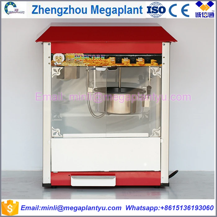 Commercial industrial corn popping machine for sale price