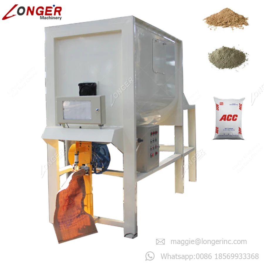 Factory Price Cement Mortar Mixer Sand Filling Packing Dry Powder Mixing Plant Dry Mortar Plant