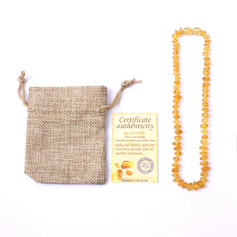 Raw Amber Necklace Multicolor Jewelry Certificate Baltic Natural Amber Beads Collar True Best Gifts