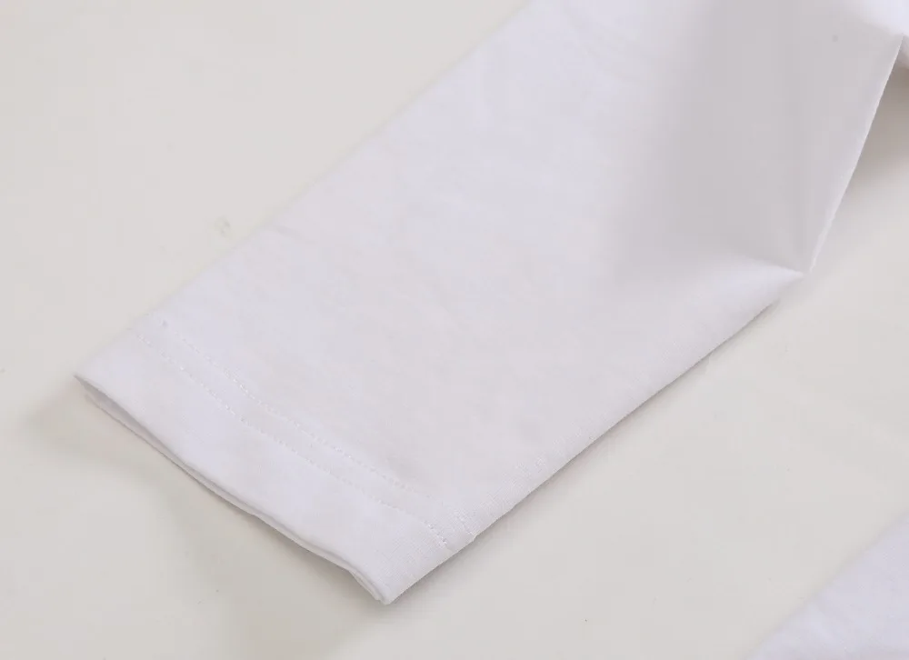 
Brand simple style men long sleeves extended t shirt blank 