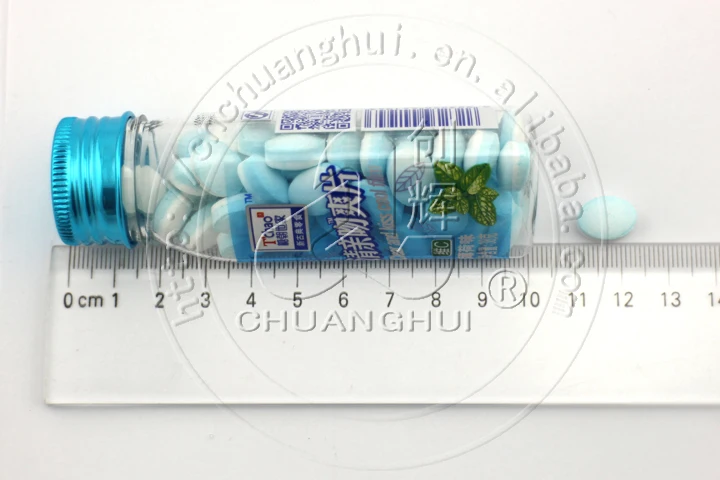 Sugar Free Mint Pressed Candy / Fresh Sorbitol Candy Press