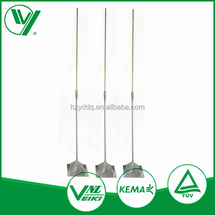 16 мм Медный Громоотвод Surge Молниезащиты С Хорошей Проводимостью