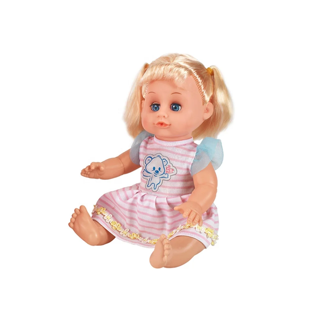 
New Realistic Soft Silicone Vinyl Doll vinyl material girl toys 16 inch PVC baby doll for kids gift. 
