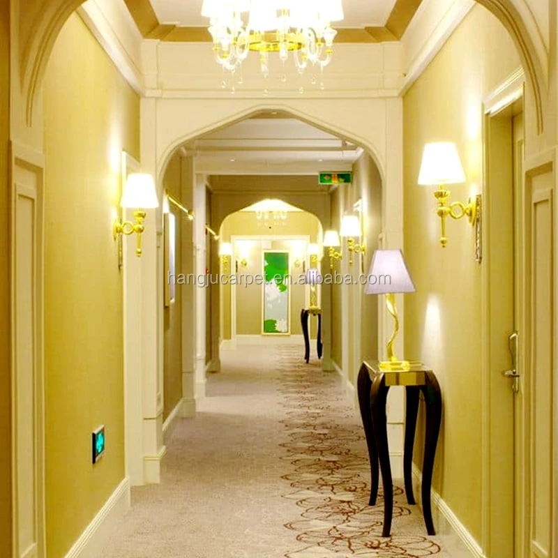 Simple Pattern Cheap Price Corridor Carpet for Hotel Used W-SG1010 Series