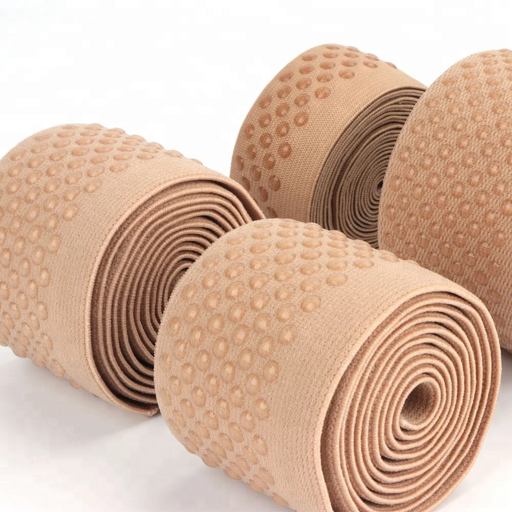 XDH Top Quality OEM Designs Custom Silicone Printing Elastic Webbing Band