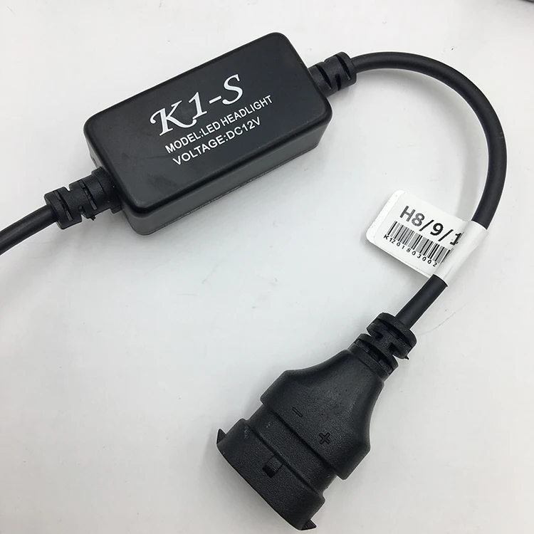 
Intelligent temperature control 360 rotate dimming K1 K1S K1X 4000lm led headlight h7 adapter h1 