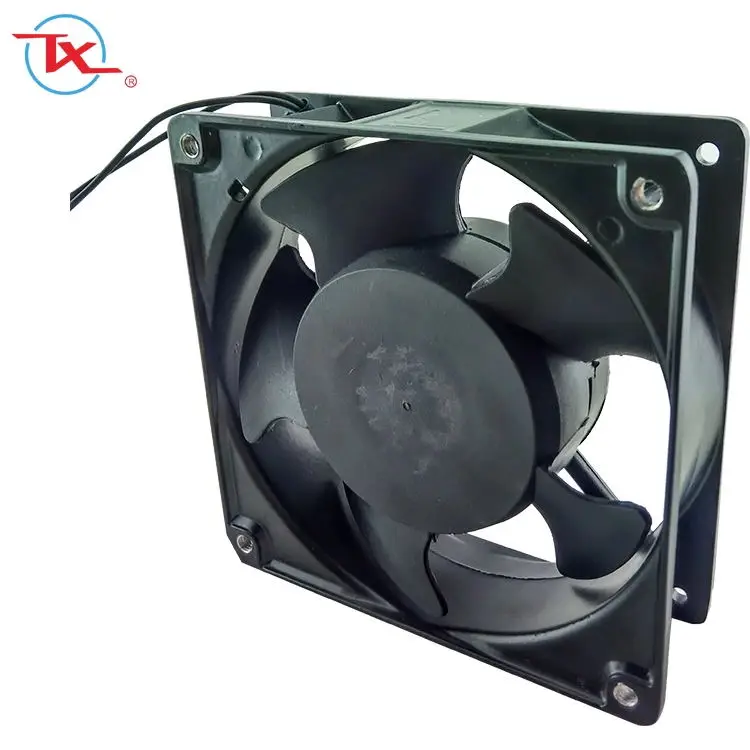 high quality ac axial fan 120x120x38mm  cooling fan ac 220v  ball bearing copper wire ac  fan 380v 12038