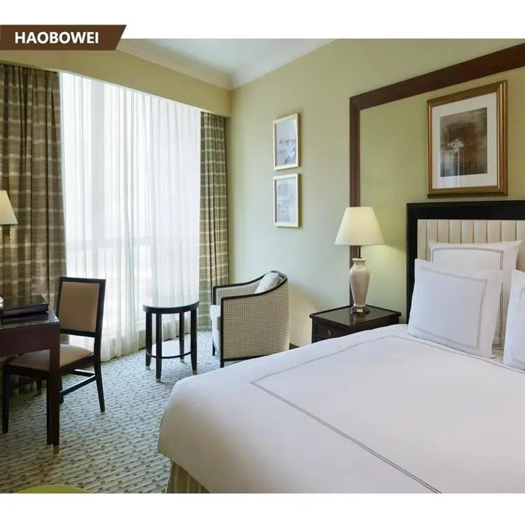Hotel Interior korean italian classic set bedroom furniture for hotel and apartment