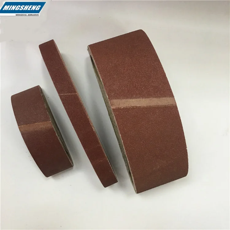 Abrasive Tool Zirconia Oxide Grain Polyester Sanding Belts for Stainless Steel Metal