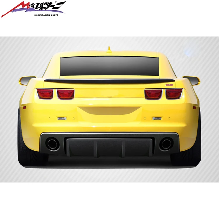 Madly Camaro rear lip for Chevrolet Camaro Rear Diffuser Carbon Fiber material body kits 2010-2013 Year
