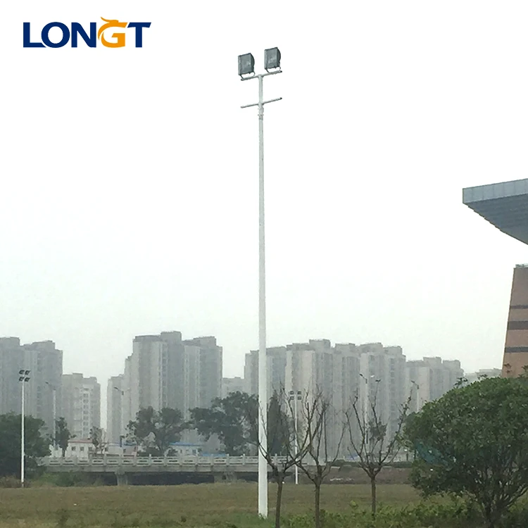 New 20-30 meter high pole light stadium high mast light pole