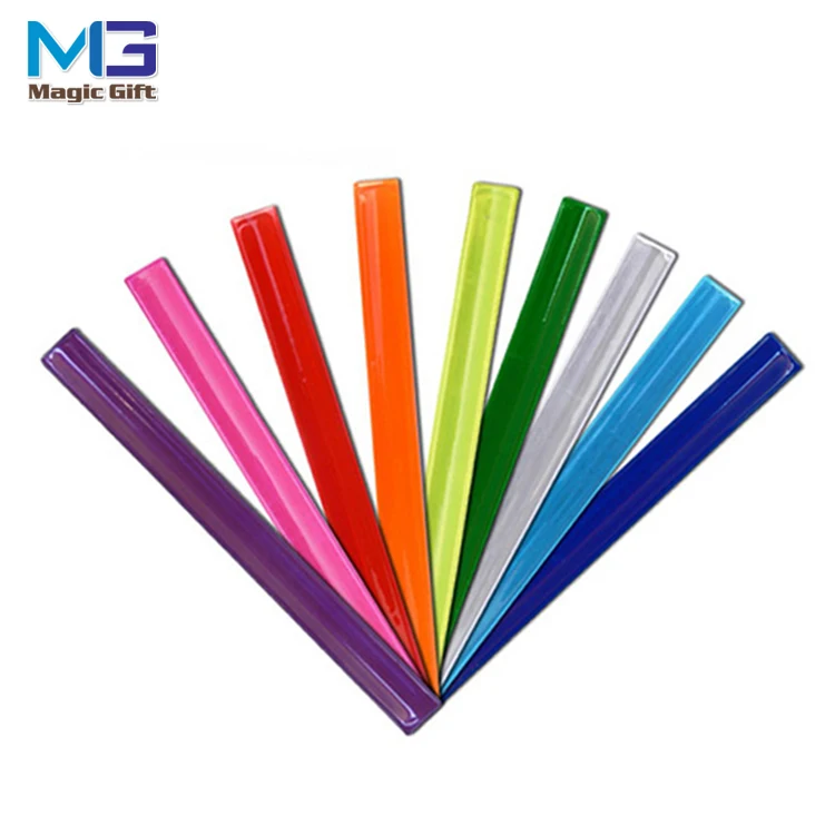 Eco-friendly 3m PVC extra long slap bracelet for leg