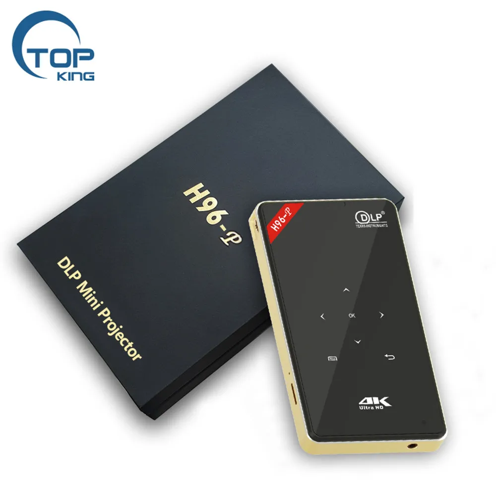 H96-P MINI PROJECTOR WITH 2GB/16GB, KD/ ANDROID TV 6.1 BUILT IN -ALL IN ONE