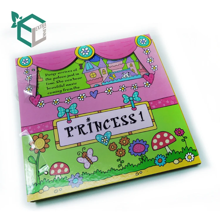 Handmade Custom Colours Printing Kids Educational Children Story Book