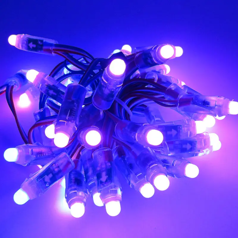 RGB DC12V 0 6 W 12 мм WS2811 Пиксельная цилиндрическая Светодиодная лампа