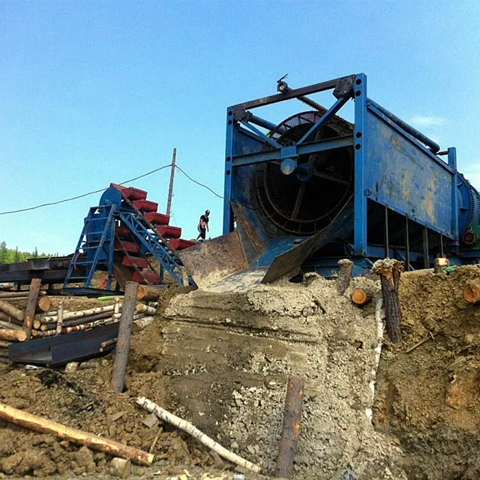 Complete Plant Alluvial Placer Gold Mining Equipment