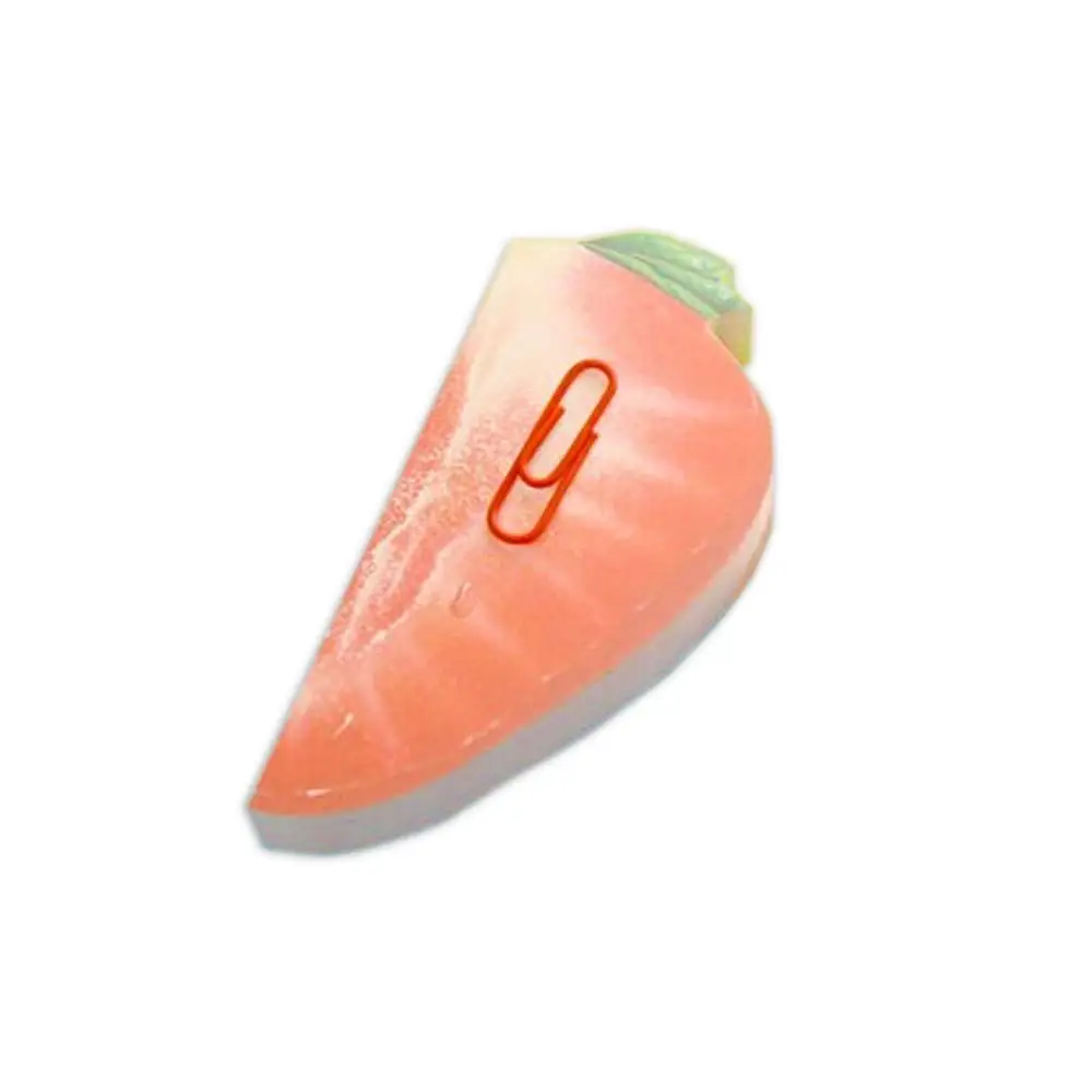 Cheap Custom Logo Sticky Note 3D Fruit And Vegetable Sticky Note Message Note