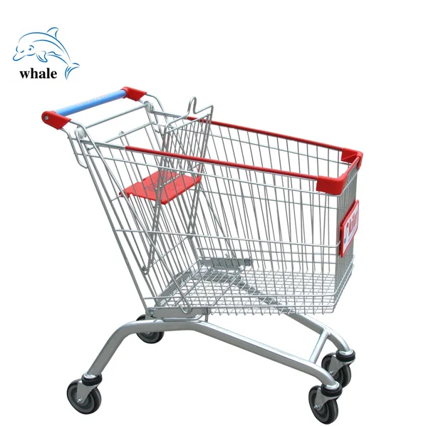 CE & ISO NSF Approved Europe  Shopping Trolley Cart Supermarket
