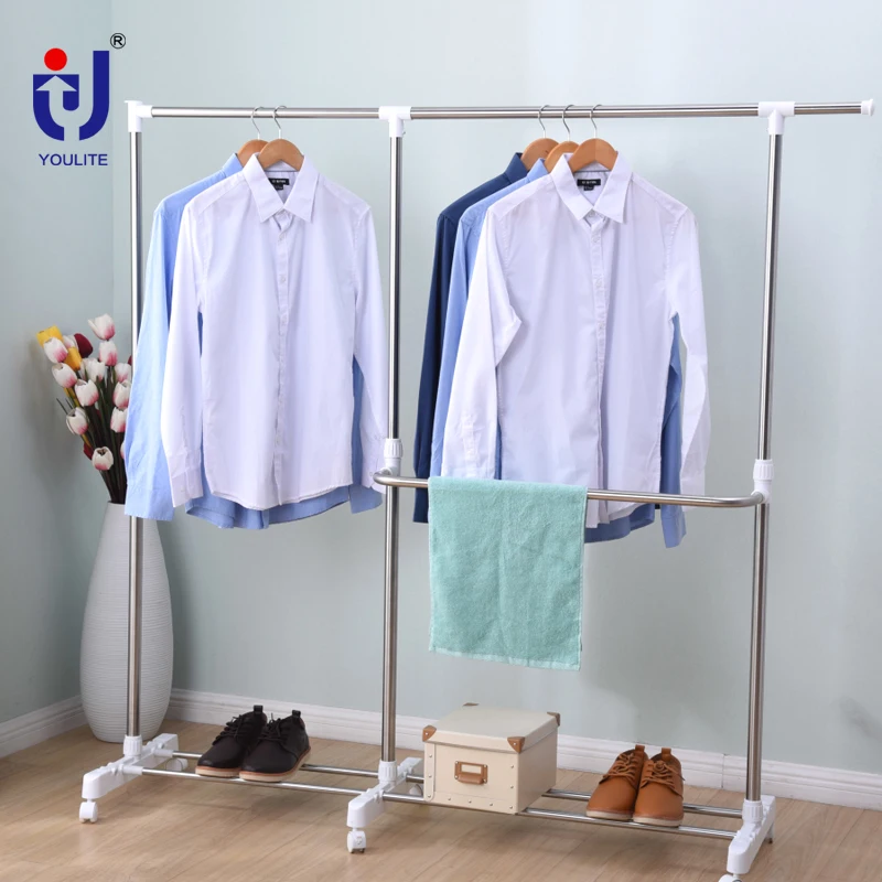 Excellent quality standing folding clothes display drying rack
