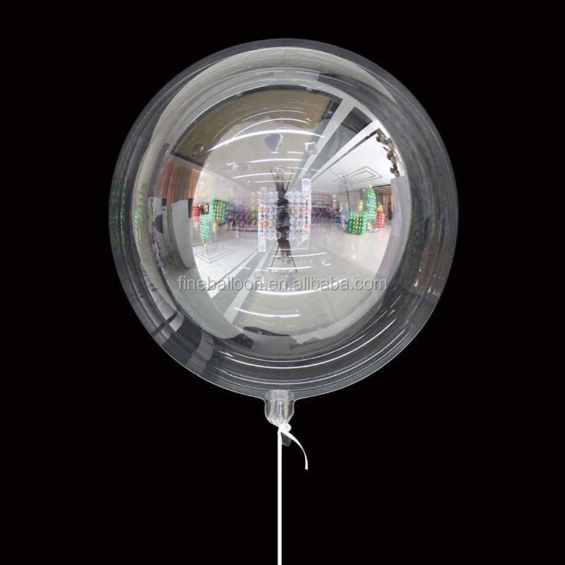 10 18 24 36 Inch Round BoBo TPU Balloon Transparent Bubble Balloons Wedding Party Decorations