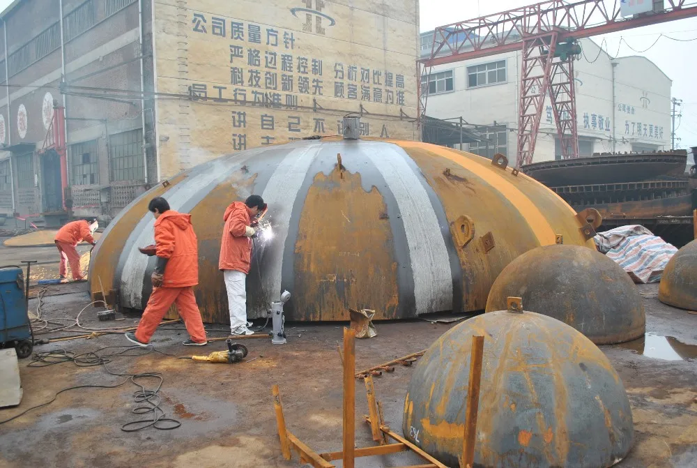 Hot sale steel hemispherical elliptical dished end heads for pressure vessel tank