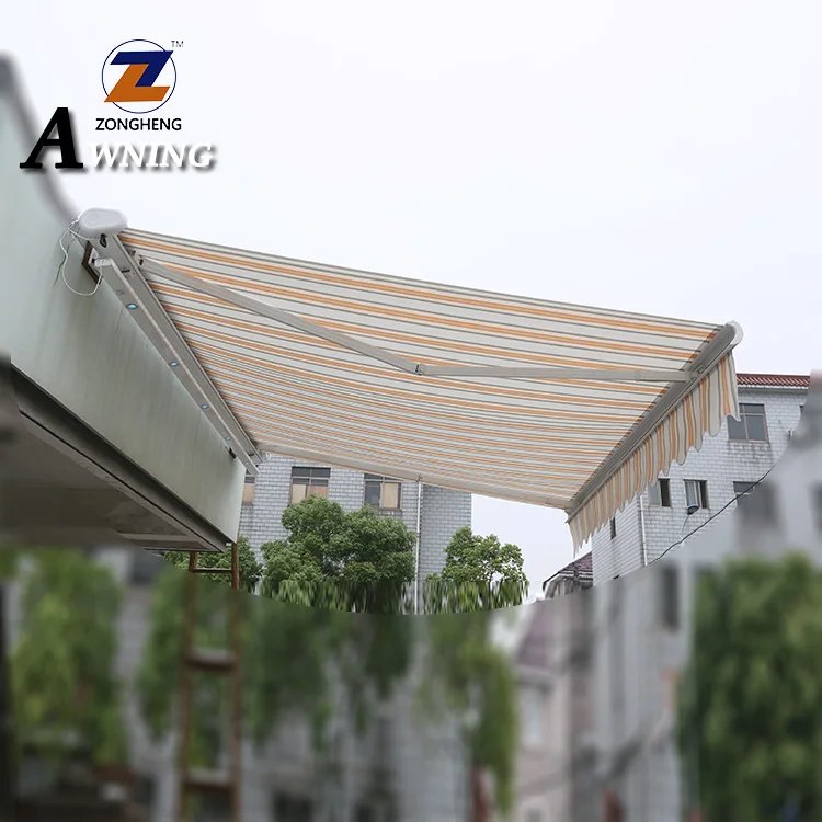 
Hot Sale wood awning retractable sun shade gold supplier &nbsp;