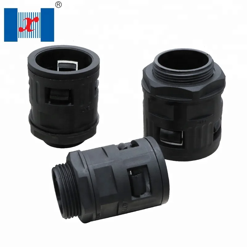 Longer size Ip68 M PG G Thread Nylon Flexible Conduit Fitting M12