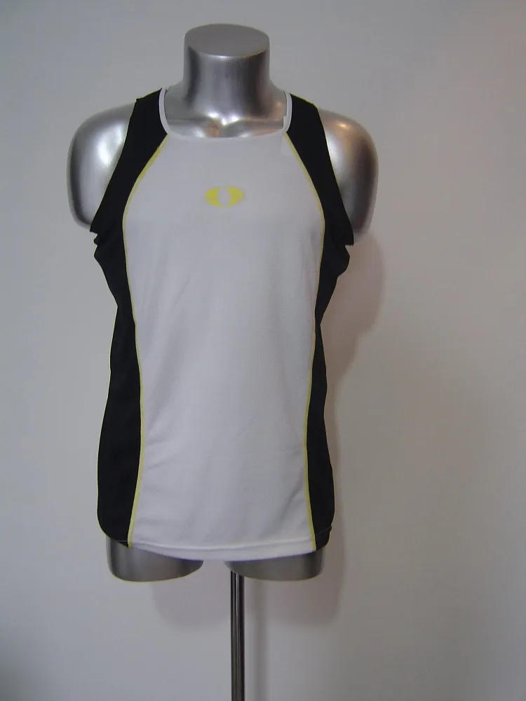 Wholesale polyester Coolmax fabric sports quick dry running singlet Mens running vest Sleeveless Running t shirt