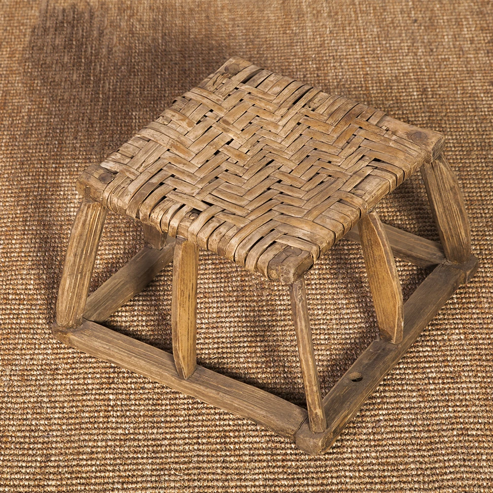 
Wholesale living room Chinese vintage style wooden stool 