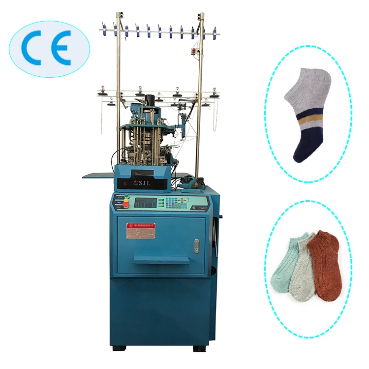 High Speed Automatic Jacquard  Sock Knitting Machines For Making Socks