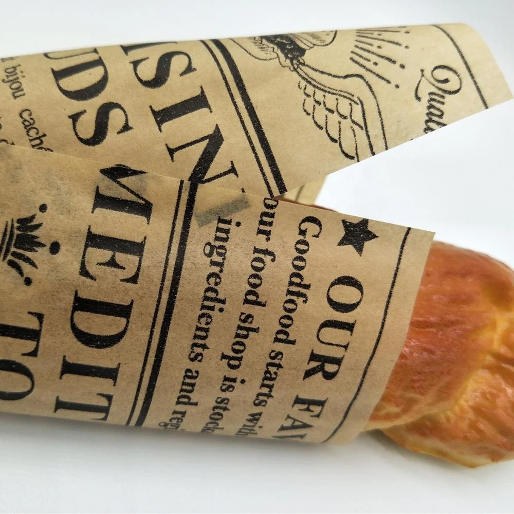 
Custom Oven Use Colored Greaseproof Printed Baking Parchment Paper 