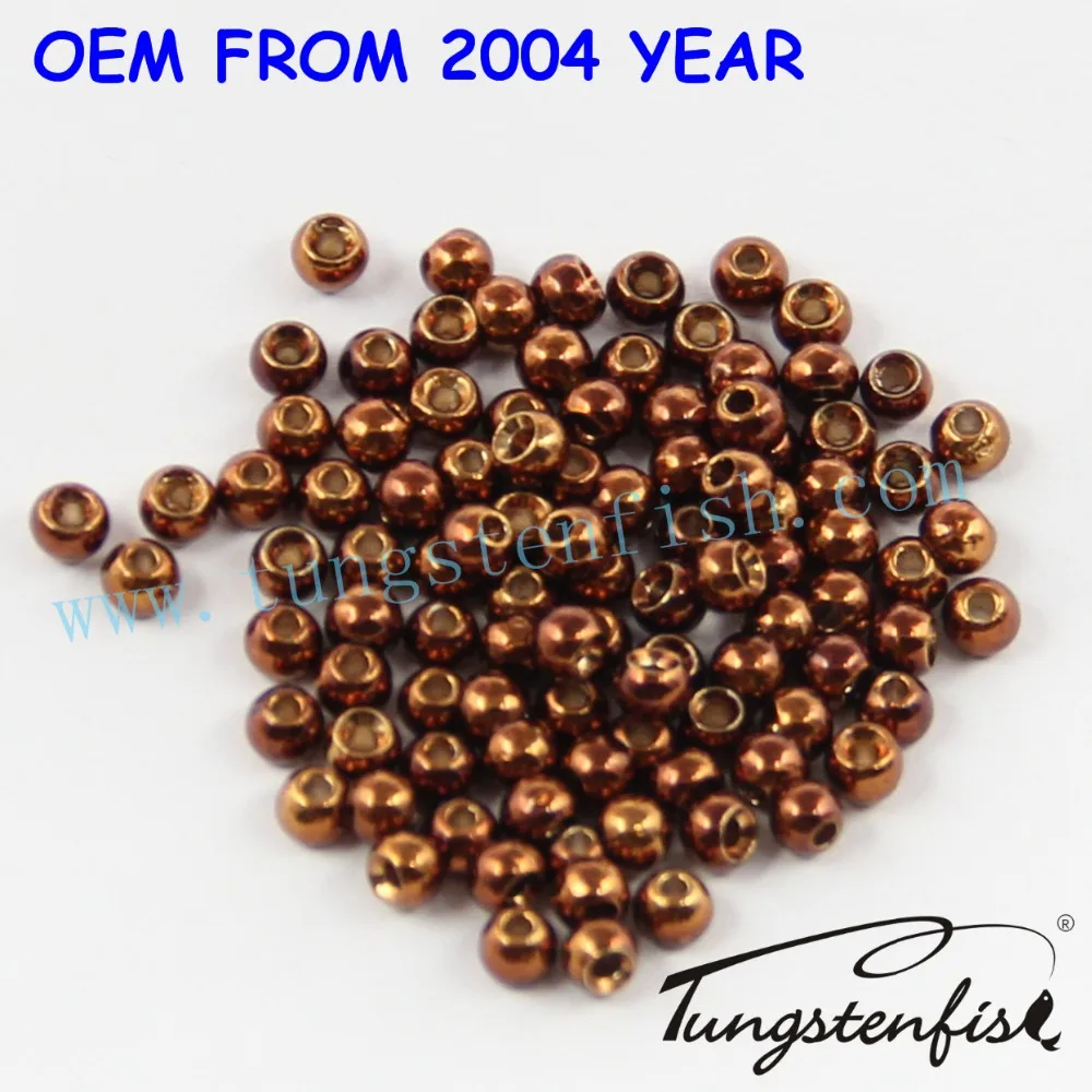 Fly tying fishing brass beads