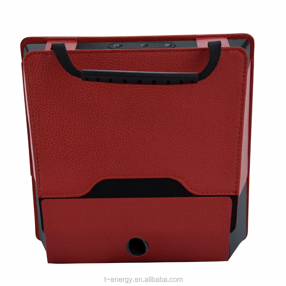 
For Echo Show Protective Case, Wholesale Factory Price, Leather Tablet Case for 2017 Amazon Echo Show with Portable - Black 