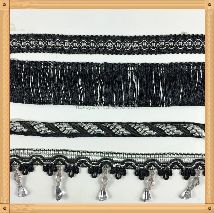 Factory Direct Sale Fashion Brush Fringe for Cushion