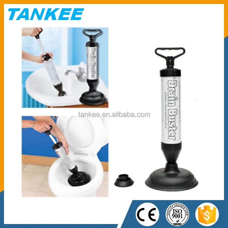 Houseware Air Pressure Toilet Plunger Cleaner Drain Buster Drain Cleaner