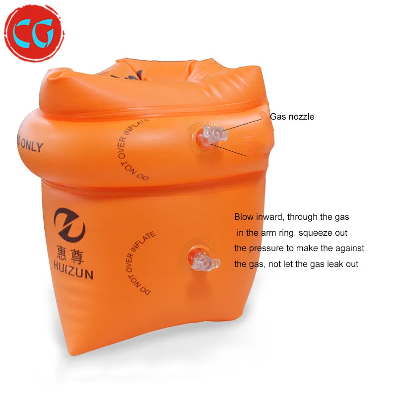 Взрослые дети ПВХ безопасность тренировка надувная плавательная рукоятка кольцо плавающая вода Воздушные