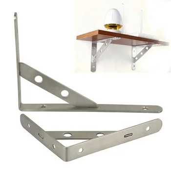Floating shelf brackets Stainless steel wall mount shelf  bracket