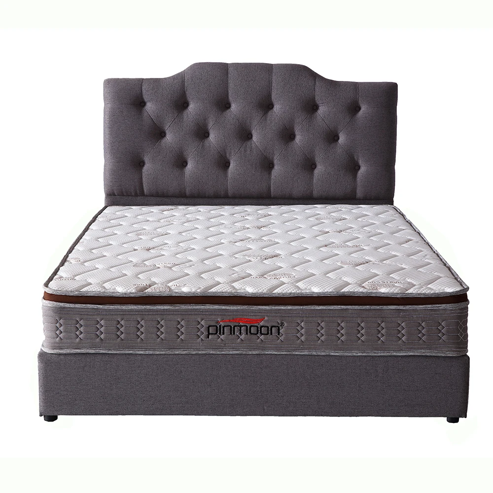 Hot sale hotel apartment  bed frame queen size wooden hotel furniture