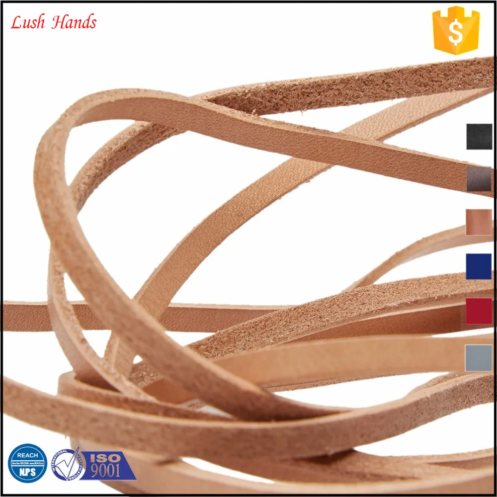 Finish Flat Leather Cord Wholesale