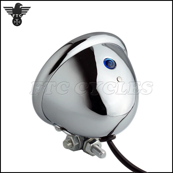 Классическая мотоциклетная фара 4,5 дюйма для Кафе racer, мотоциклетные запчасти