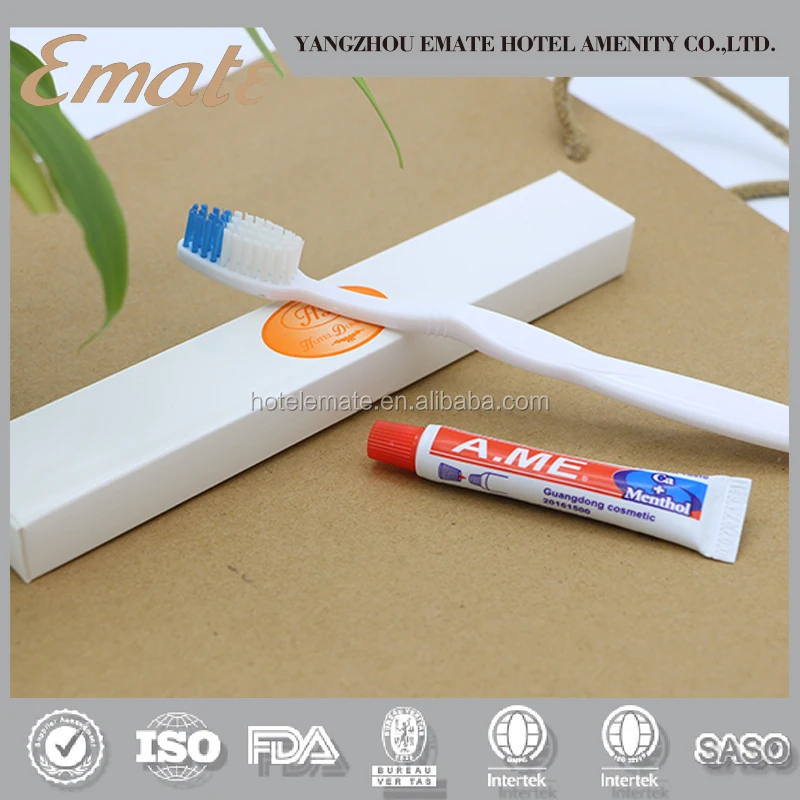 hotel disposable dental kit toothbrush with AME toothpaste