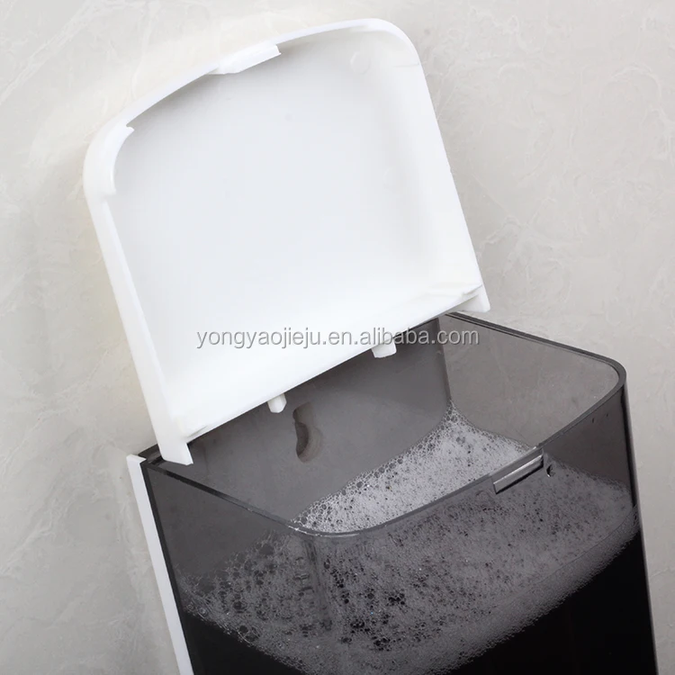 Manual Soap Dispenser Kitchen Bathroom Wall Mounted Soap Dispenser Commercial Soap Dispenser for Liquid Containers Shampoo Gel C