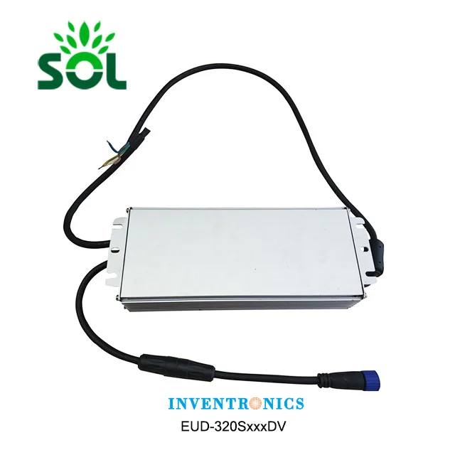 Inventronics EUD Series 600W 0-10V Timer Dimmable Programmable IP67 Led Driver