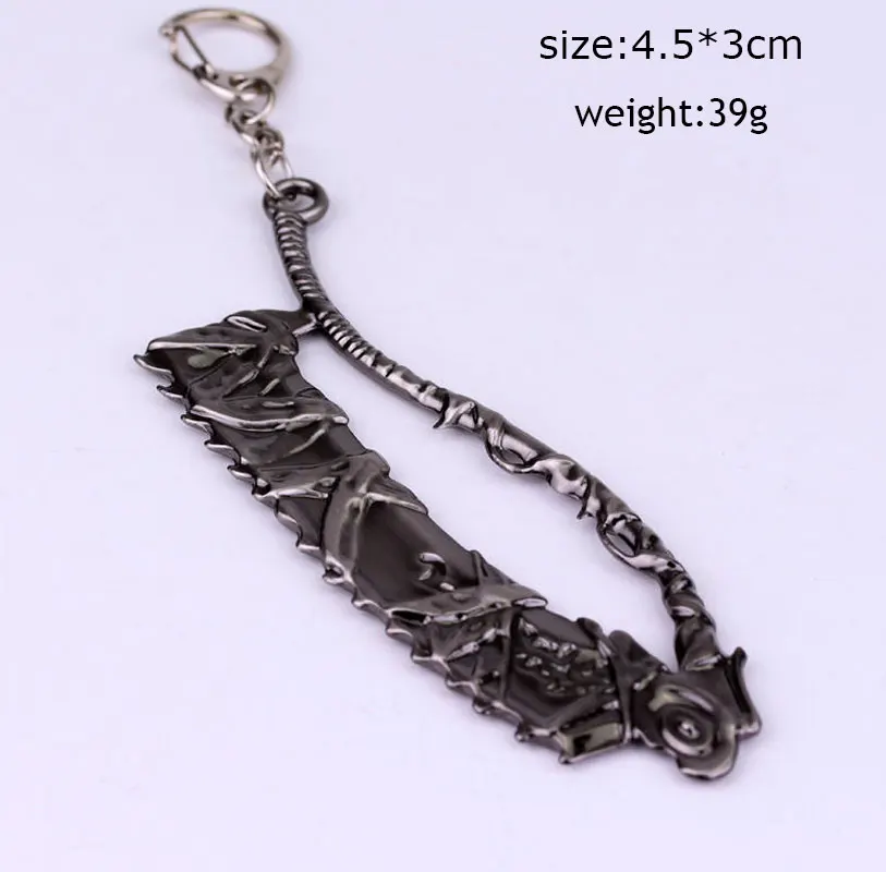 PS4 Game Bloodborne Serrated Machete Keychains