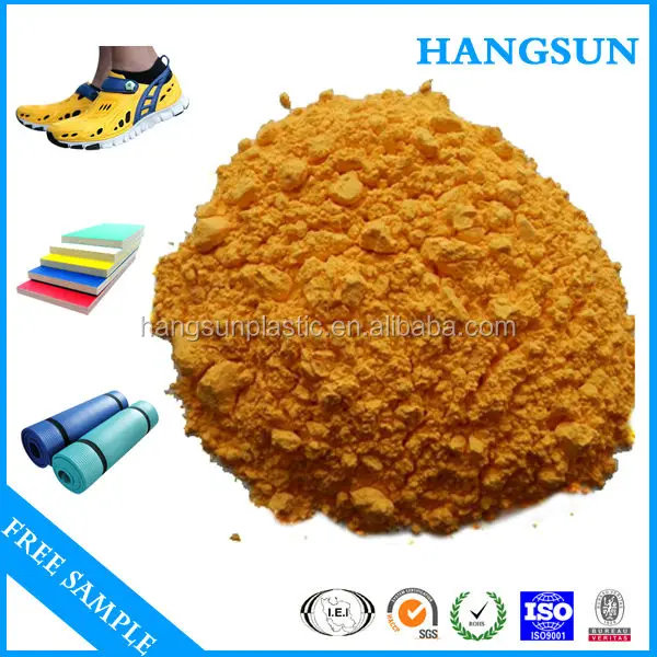 
Yellow powder azodicarbonamide pvc blowing agent 