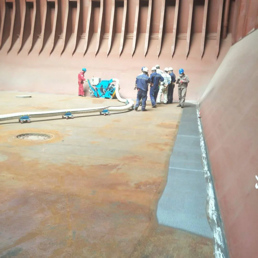 2019 new steel plates shot blasting machine with vacuum dust collector