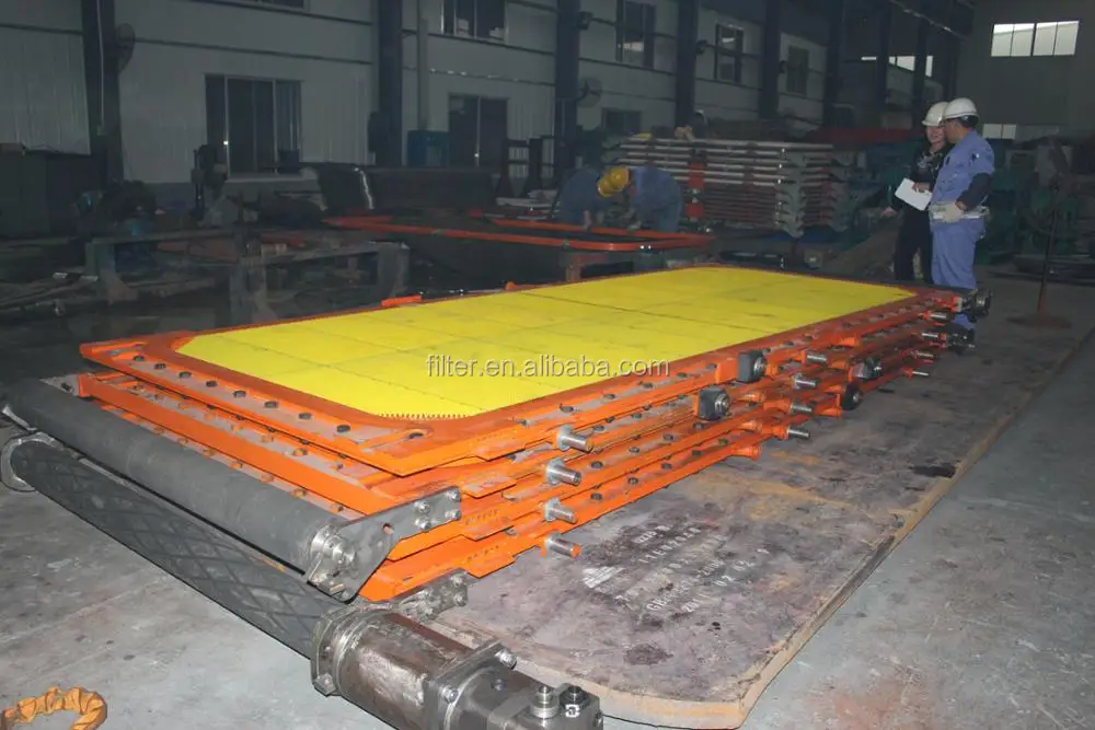 High Capacity Hydraulic Automatic Slurry Filter Press